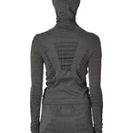 The Aune Dryarn Seamless Knit Top Grey available online with global shipping, and in PAM Stores Melbourne and Sydney.