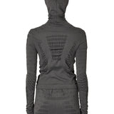 The Aune Dryarn Seamless Knit Top Grey available online with global shipping, and in PAM Stores Melbourne and Sydney.