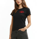 The B-Girl Womens Tee Black available online with global shipping, and in PAM Stores Melbourne and Sydney.