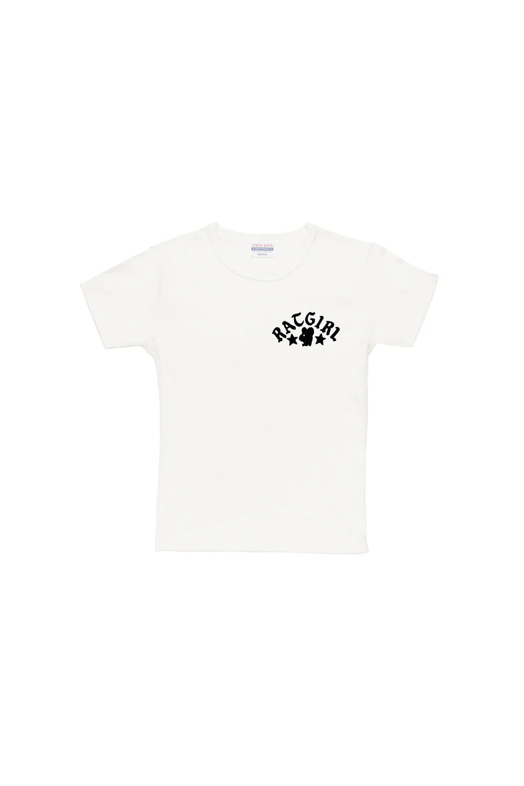 The B-Girl Womens Tee White available online with global shipping, and in PAM Stores Melbourne and Sydney.