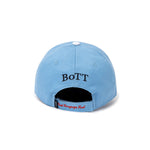 The B RACING CAP LIGHT BLUE  available online with global shipping, and in PAM Stores Melbourne and Sydney.