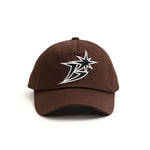 The B Logo 5-Panel Cap Brown available online with global shipping, and in PAM Stores Melbourne and Sydney.