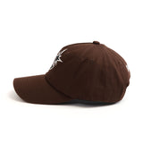 The B Logo 5-Panel Cap Brown available online with global shipping, and in PAM Stores Melbourne and Sydney.