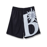The B Logo Mesh Short Black available online with global shipping, and in PAM Stores Melbourne and Sydney.