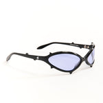 The BABY SPIKE - BLACK WITH PURPLE LENS available online with global shipping, and in PAM Stores Melbourne and Sydney.
