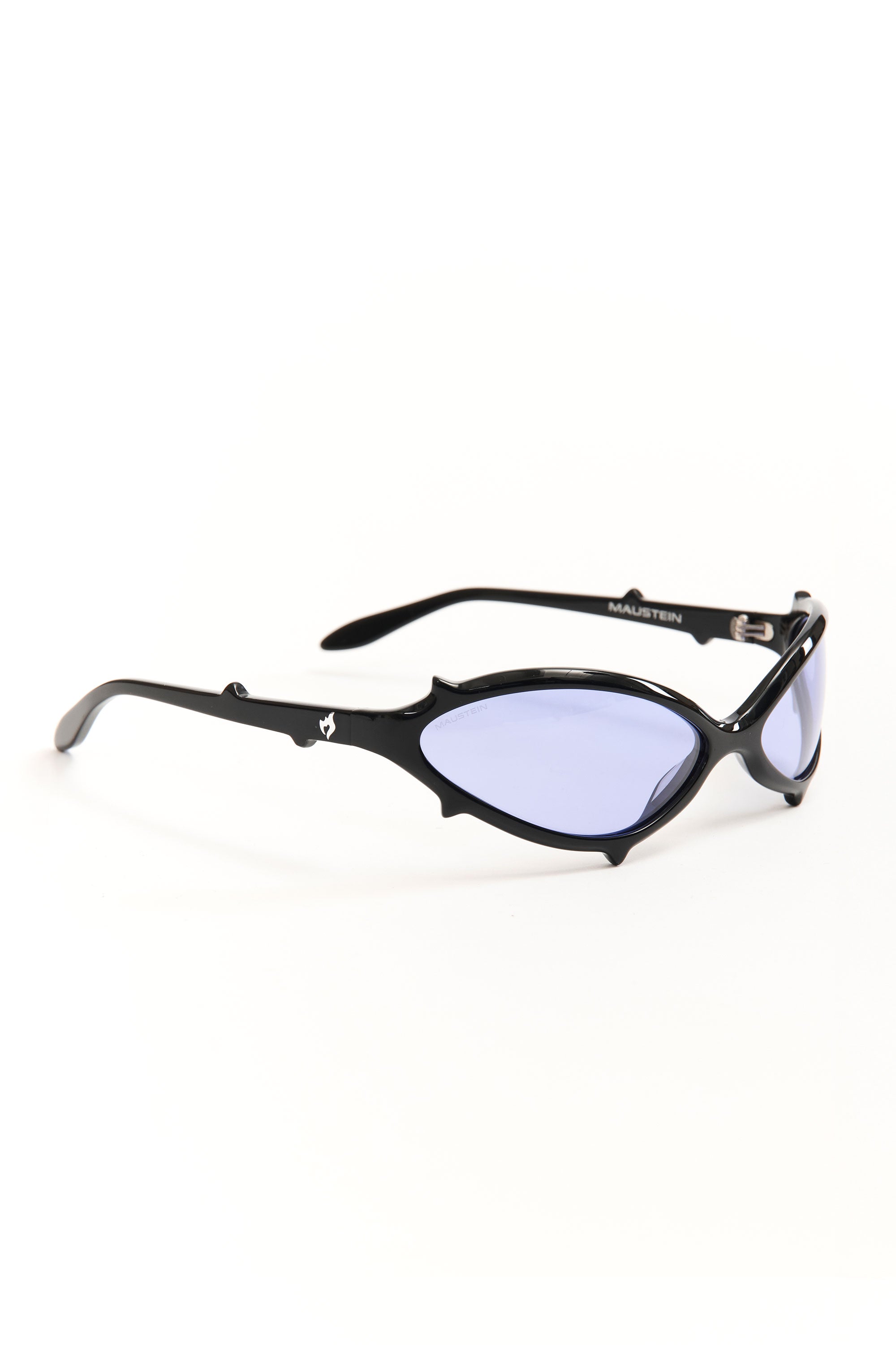 The BABY SPIKE - BLACK WITH PURPLE LENS available online with global shipping, and in PAM Stores Melbourne and Sydney.
