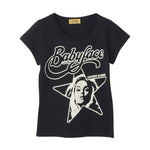 The HYSTERIC BABYFACE STAR T-Shirt Black available online with global shipping, and in PAM Stores Melbourne and Sydney.
