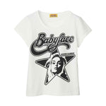 The HYSTERIC BABYFACE STAR T-Shirt White available online with global shipping, and in PAM Stores Melbourne and Sydney.