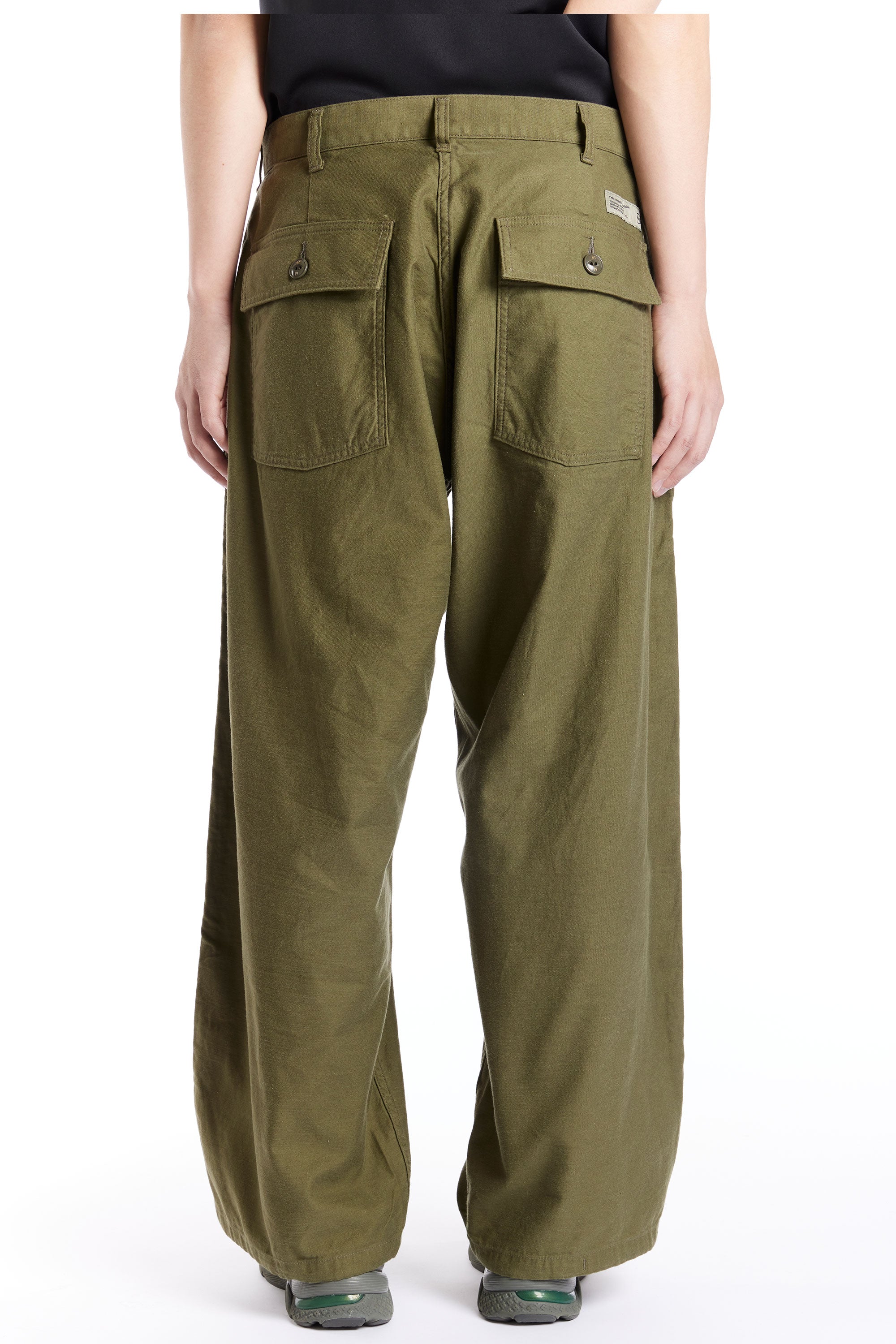 The NEIGHBORHOOD - WIDE BAKER PANTS SS24  available online with global shipping, and in PAM Stores Melbourne and Sydney.