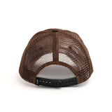 The BANG! Logo Mesh-back 5-Panel Cap Brown available online with global shipping, and in PAM Stores Melbourne and Sydney.