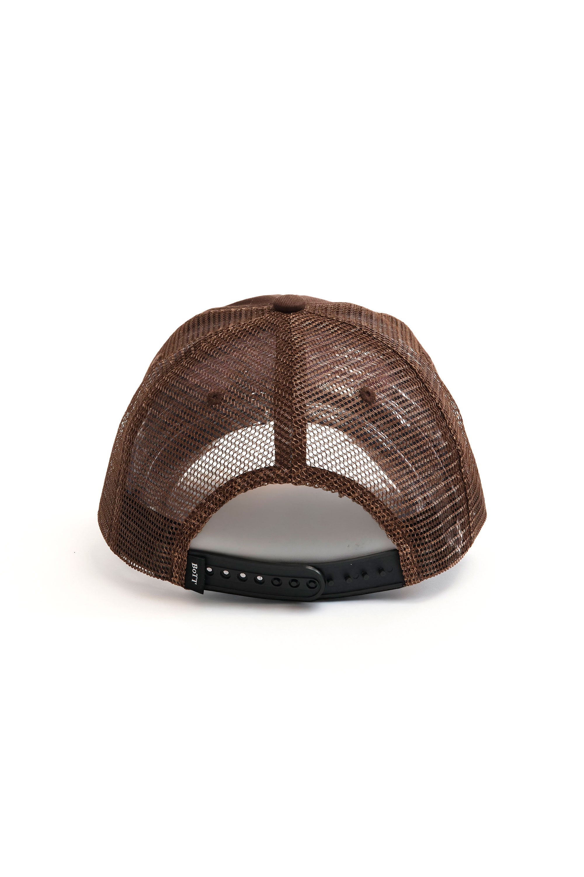 The BANG! Logo Mesh-back 5-Panel Cap Brown available online with global shipping, and in PAM Stores Melbourne and Sydney.