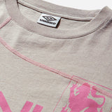 The Bank Holiday Tee Light Grey Hot Pink available online with global shipping, and in PAM Stores Melbourne and Sydney.