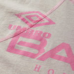 The Bank Holiday Tee Light Grey Hot Pink available online with global shipping, and in PAM Stores Melbourne and Sydney.