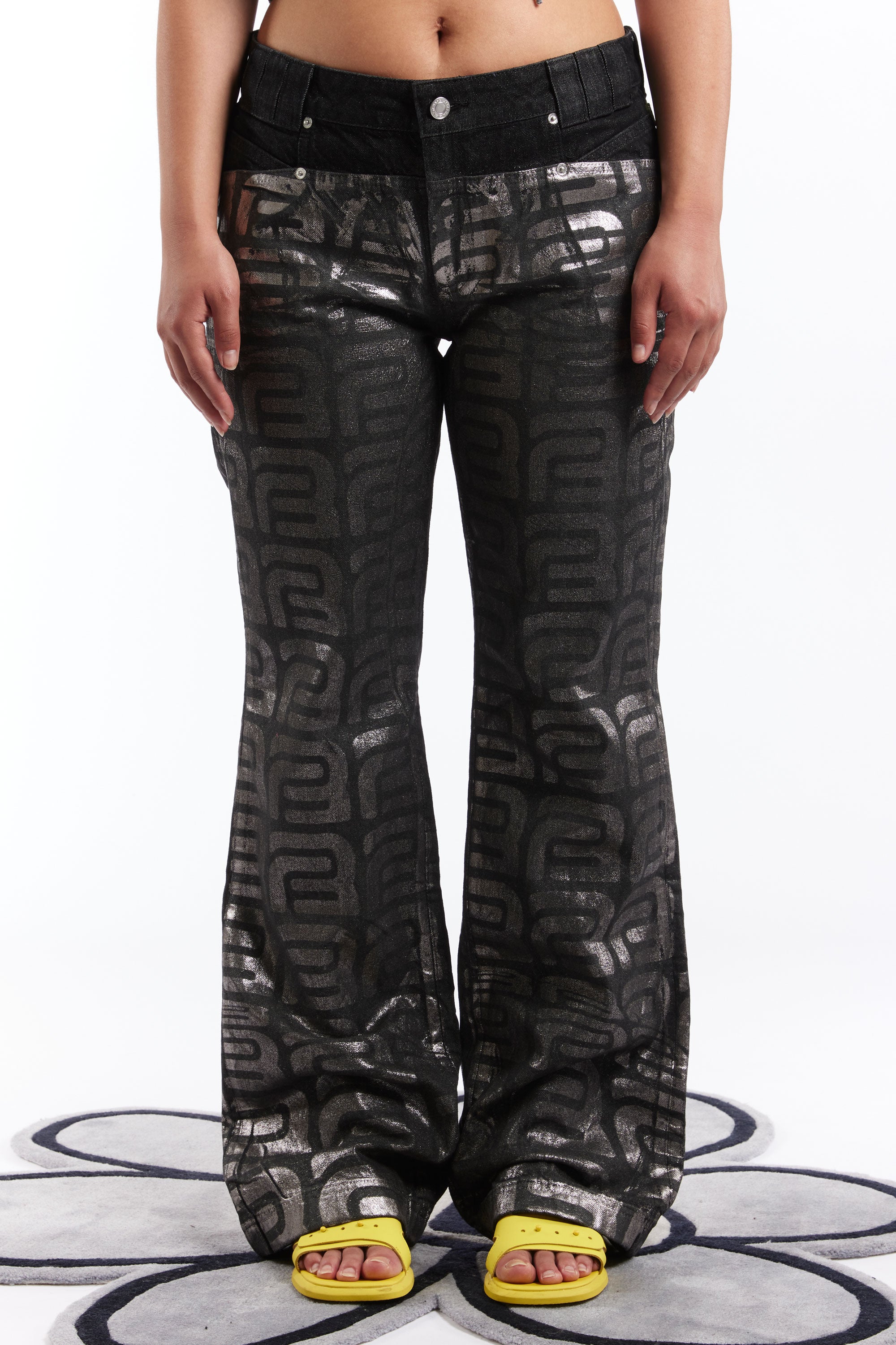 The HEAVEN - BARRAGAN FOIL PANT  available online with global shipping, and in PAM Stores Melbourne and Sydney.