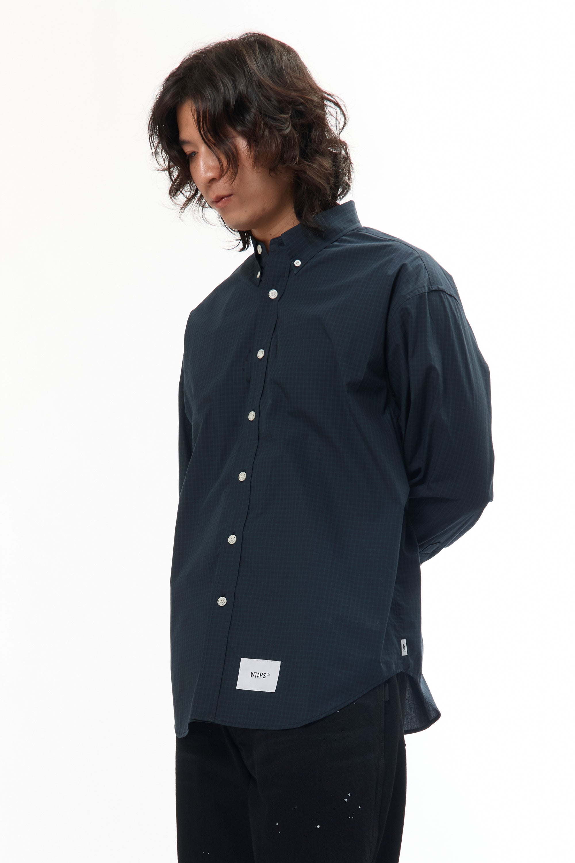 The BD 07 LS SHIRT COTTON BROADCLOTH GREEN available online with global shipping, and in PAM Stores Melbourne and Sydney.