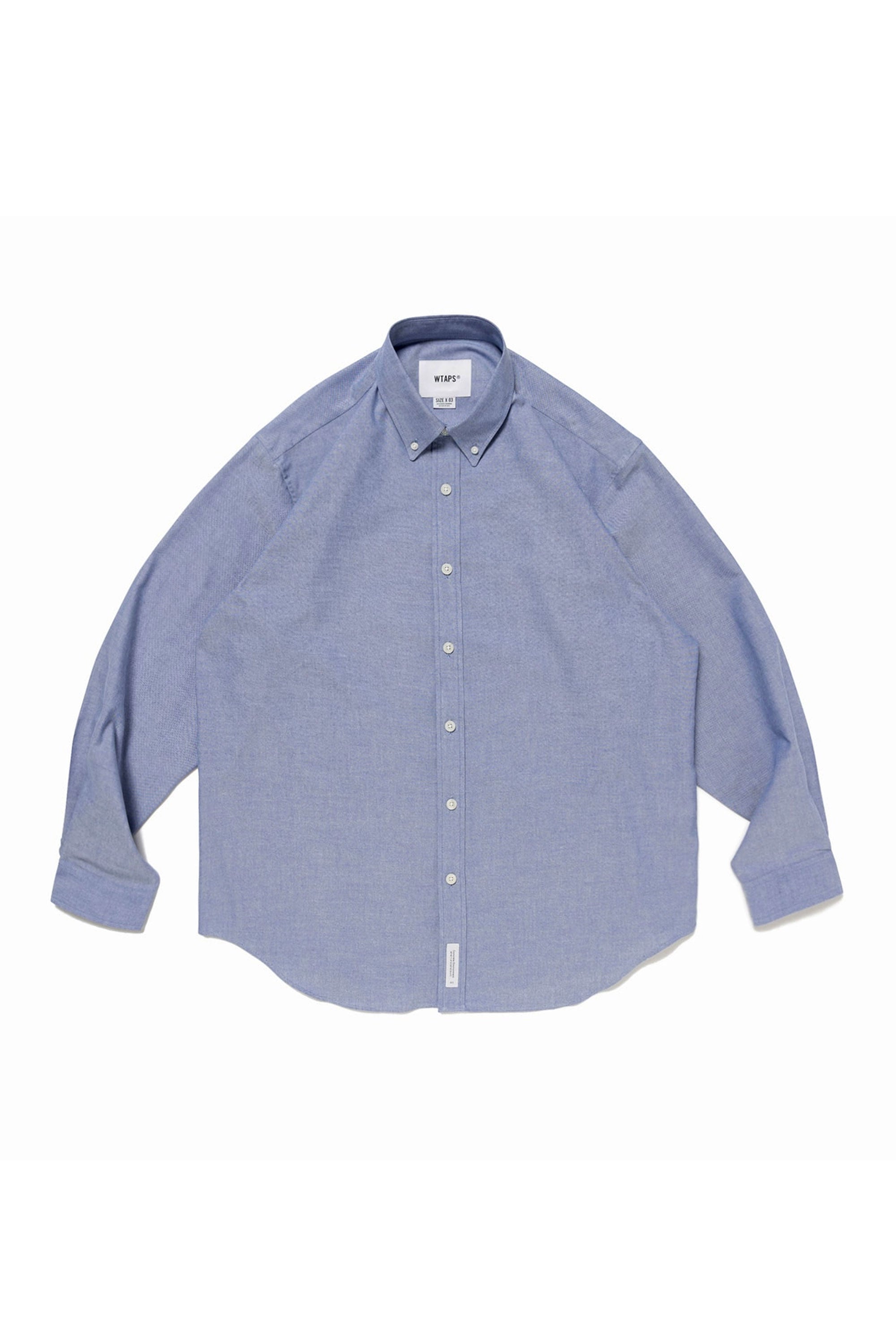 The BD 01 LONGSLEEVE CTPL OXFORD COOLMAX® RF BLUE available online with global shipping, and in PAM Stores Melbourne and Sydney.