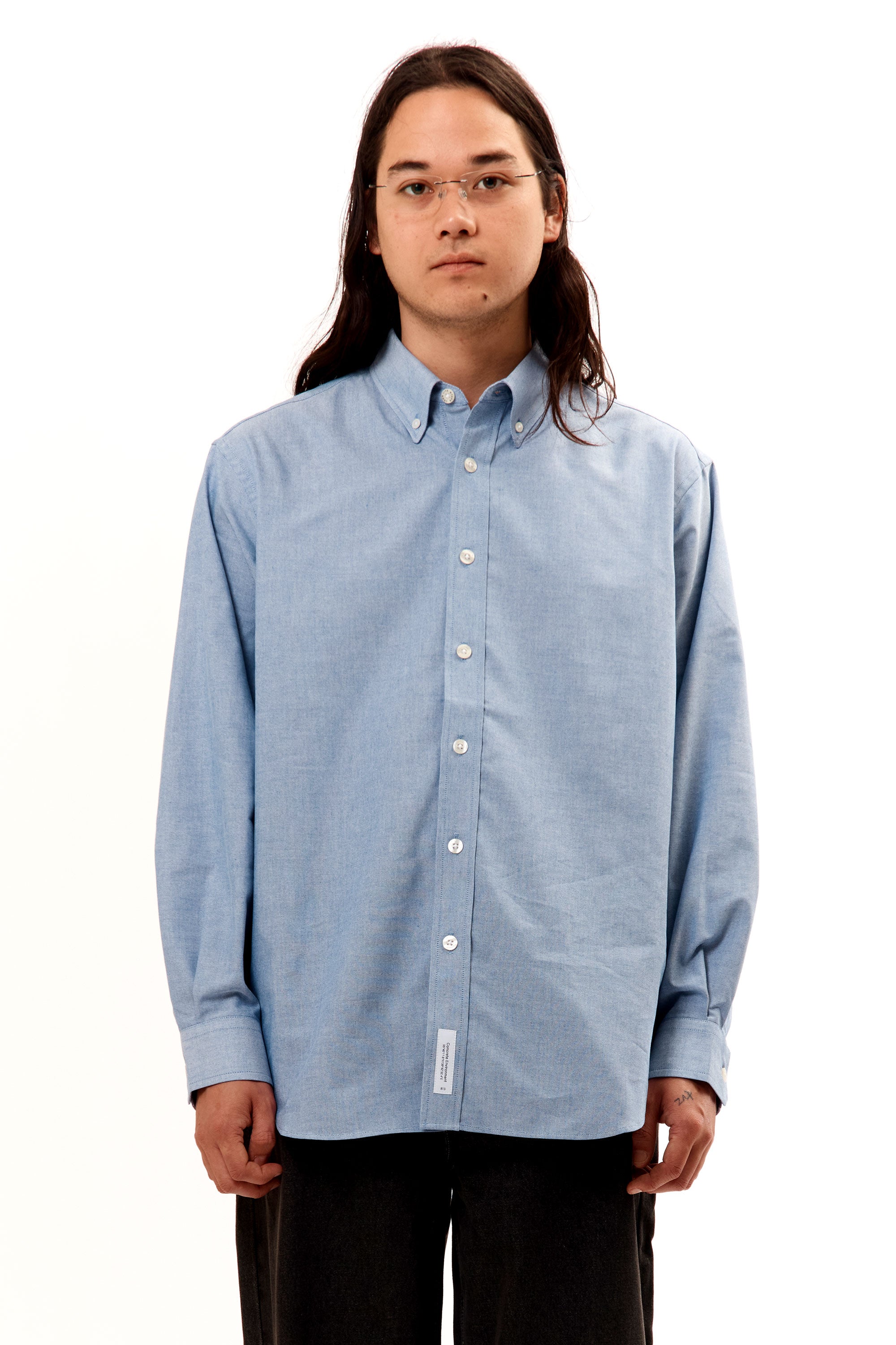 The BD 01 LONGSLEEVE CTPL OXFORD COOLMAX® RF BLUE available online with global shipping, and in PAM Stores Melbourne and Sydney.