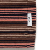 BDY 01 LS STRIPE TEE BROWN