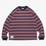 BDY 01 LS STRIPE TEE PINK