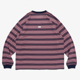 BDY 01 LS STRIPE TEE PINK