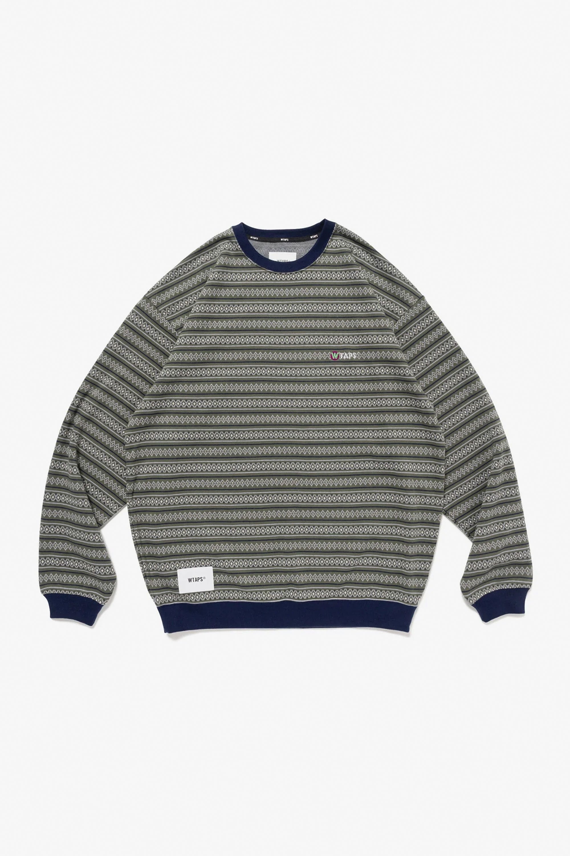 The SS26 BDY 02 LS COTTON OLIVE DRAB available online with global shipping, and in PAM Stores Melbourne and Sydney.