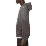 The Bee Sun Faded Organic Waffle Zip Up Hoodie Graphite available online with global shipping, and in PAM Stores Melbourne and Sydney.