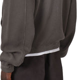 The Bee Sun Faded Organic Waffle Zip Up Hoodie Graphite available online with global shipping, and in PAM Stores Melbourne and Sydney.