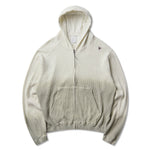 The Bee Sun Faded Organic Waffle Zip Up Hoodie Dirty White available online with global shipping, and in PAM Stores Melbourne and Sydney.