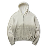 The Bee Sun Faded Organic Waffle Zip Up Hoodie Dirty White available online with global shipping, and in PAM Stores Melbourne and Sydney.
