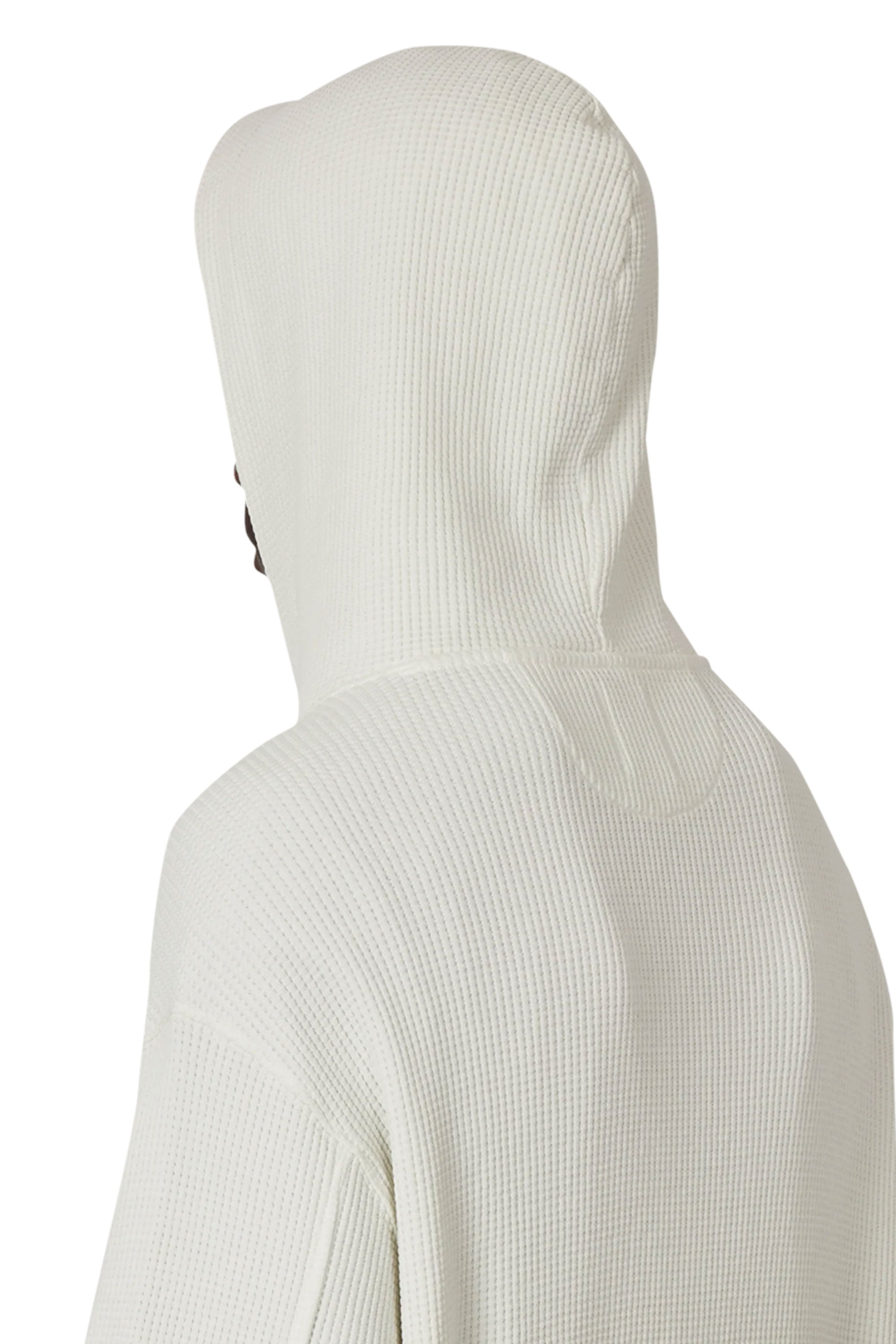 The Bee Sun Faded Organic Waffle Zip Up Hoodie Dirty White available online with global shipping, and in PAM Stores Melbourne and Sydney.