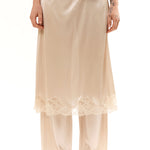 The BEIGE LINGERIE TROUSER available online with global shipping, and in PAM Stores Melbourne and Sydney.