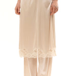 The BEIGE LINGERIE TROUSER available online with global shipping, and in PAM Stores Melbourne and Sydney.
