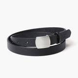 The LEATHER BELT NARROW BLACK available online with global shipping, and in PAM Stores Melbourne and Sydney.