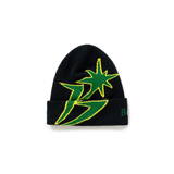 The Big B Logo Beanie Black available online with global shipping, and in PAM Stores Melbourne and Sydney.