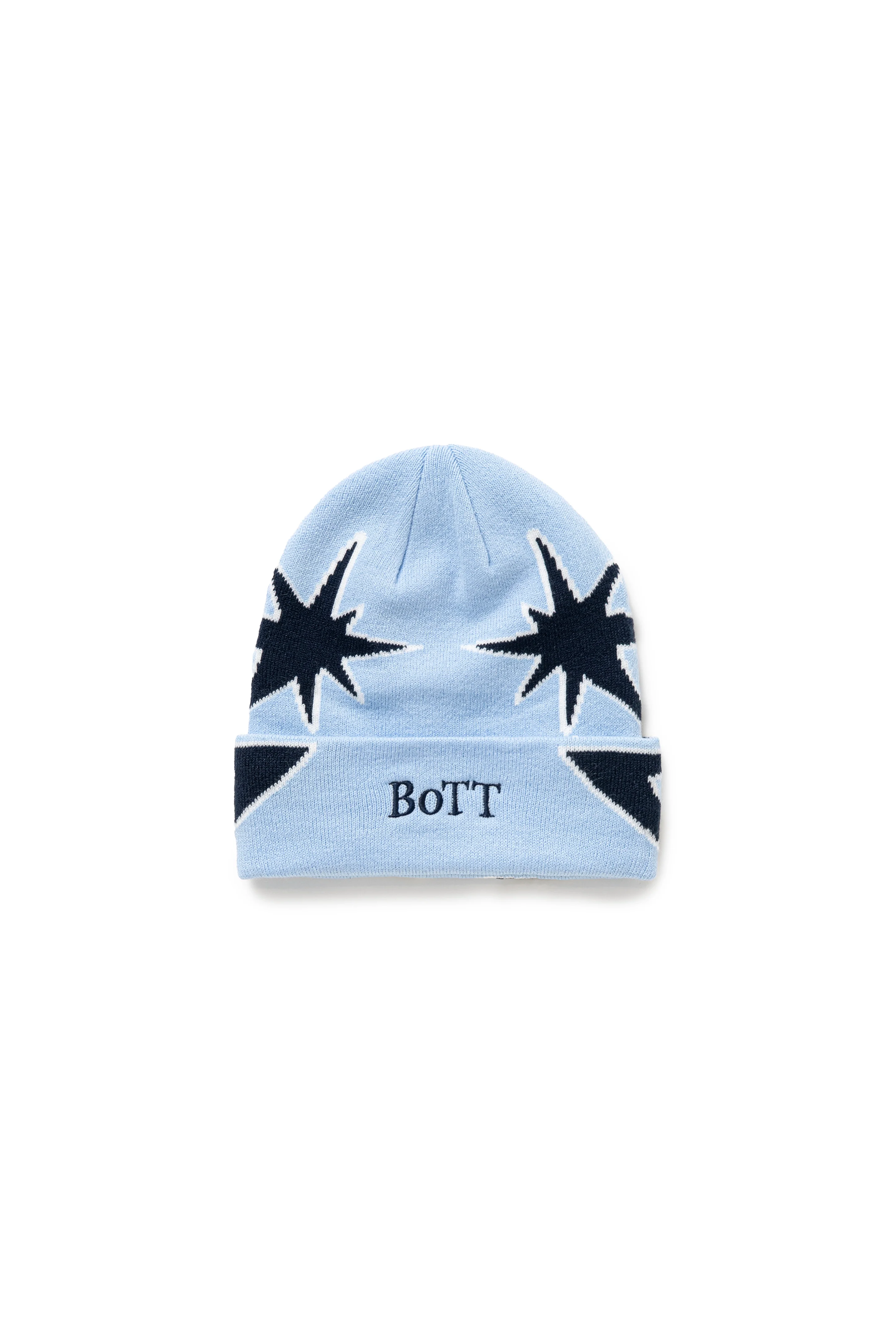 The Big B Logo Beanie Light Blue available online with global shipping, and in PAM Stores Melbourne and Sydney.