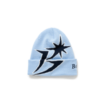 The Big B Logo Beanie Light Blue available online with global shipping, and in PAM Stores Melbourne and Sydney.