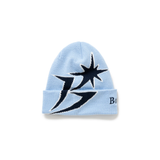 The Big B Logo Beanie Light Blue available online with global shipping, and in PAM Stores Melbourne and Sydney.