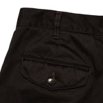 The WIDE CHINO PANTS BLACK available online with global shipping, and in PAM Stores Melbourne and Sydney.