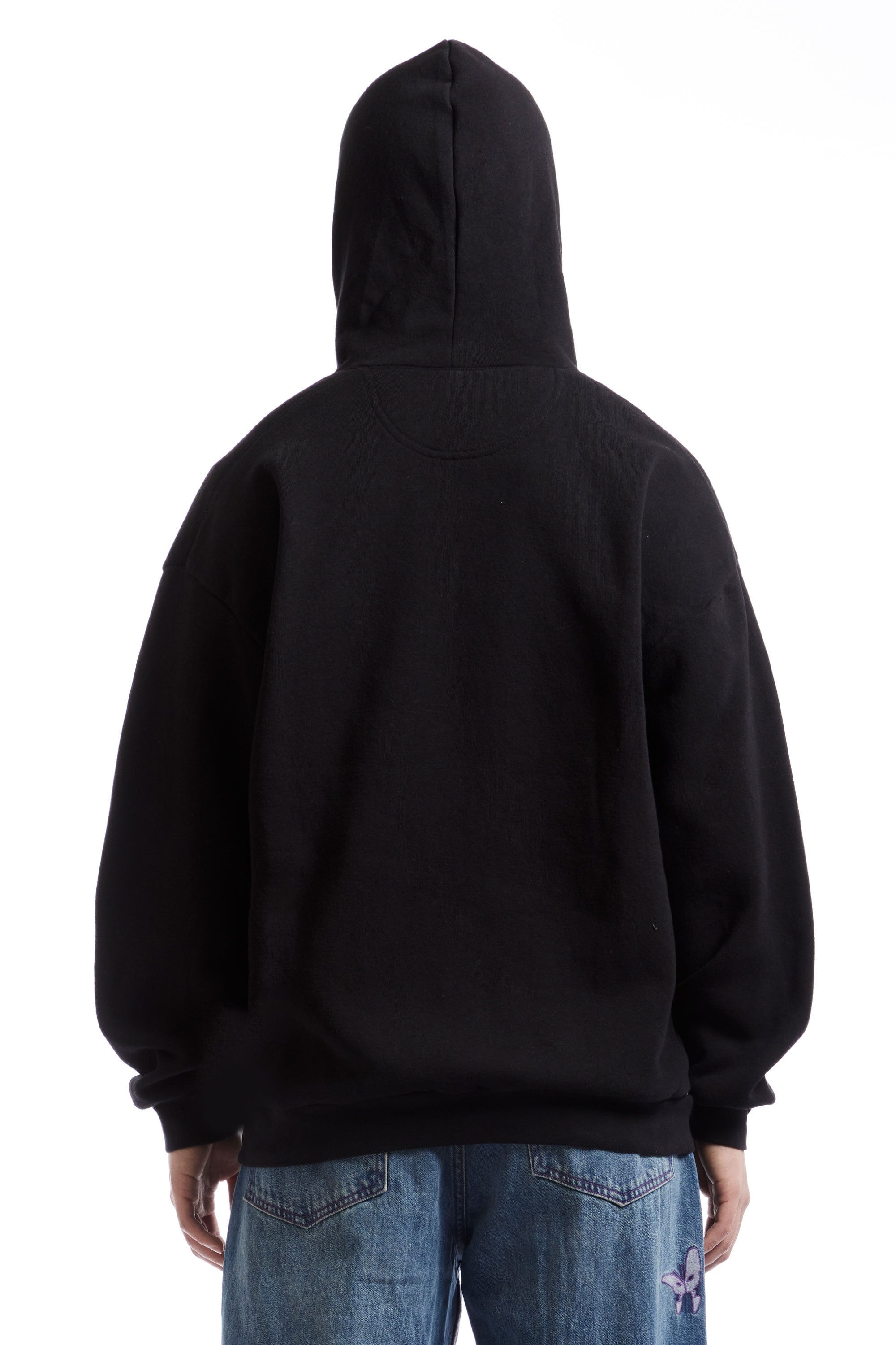 The SOUND HAZARD HOODED SWEAT BLACK  available online with global shipping, and in PAM Stores Melbourne and Sydney.