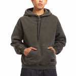 The PIGMENT DYED SWEAT HOODIE BLACK available online with global shipping, and in PAM Stores Melbourne and Sydney.