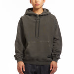 The PIGMENT DYED SWEAT HOODIE BLACK available online with global shipping, and in PAM Stores Melbourne and Sydney.