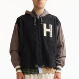 HOODED JACKET BLACK