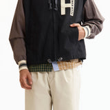 HOODED JACKET BLACK