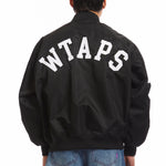The NYLON TWILL TEAM JACKET BLACK available online with global shipping, and in PAM Stores Melbourne and Sydney.