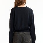 The SLAB GAUZE KNIT BOLERO BLACK available online with global shipping, and in PAM Stores Melbourne and Sydney.