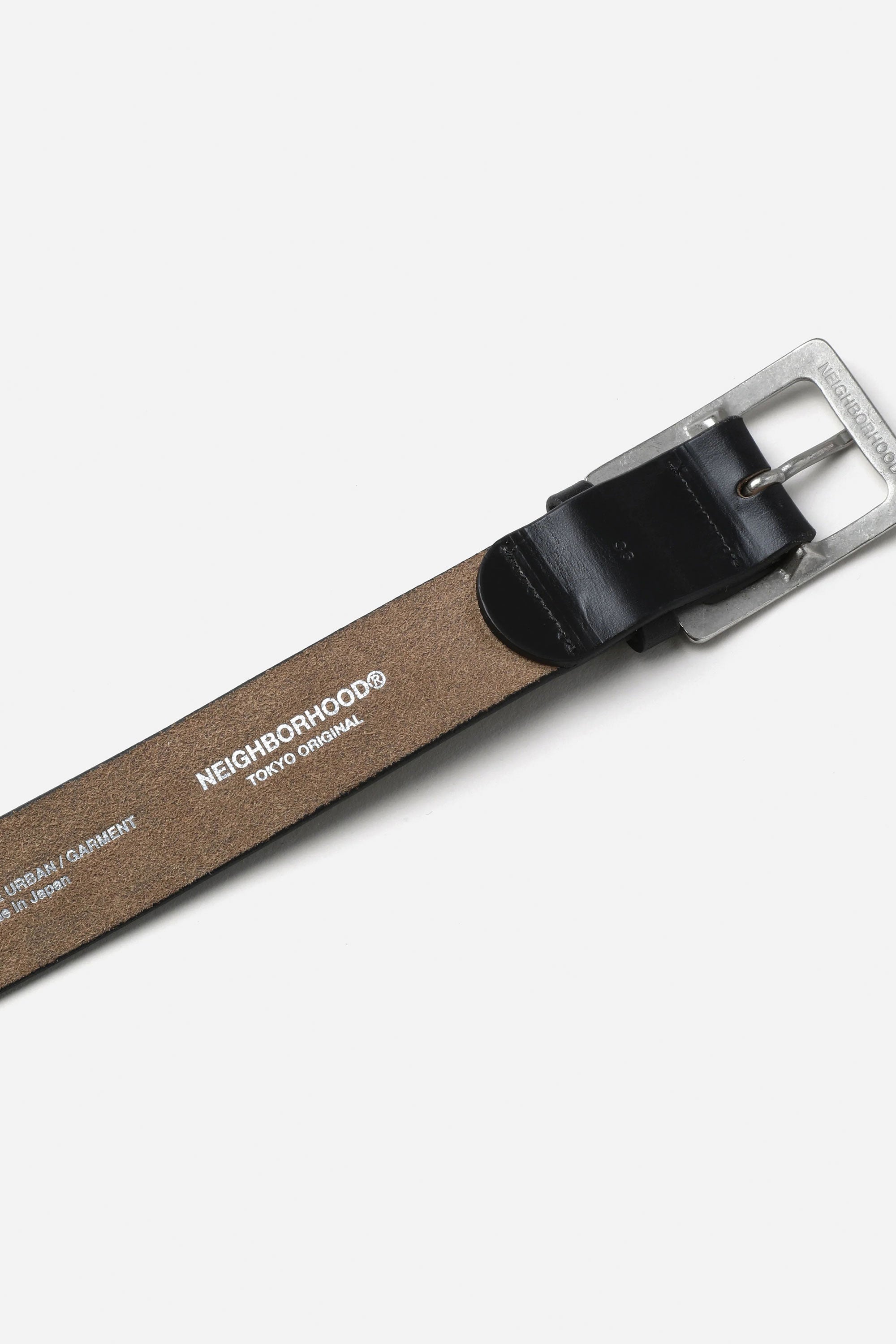 The SS26 NH LEATHER BELT BLACK available online with global shipping, and in PAM Stores Melbourne and Sydney.