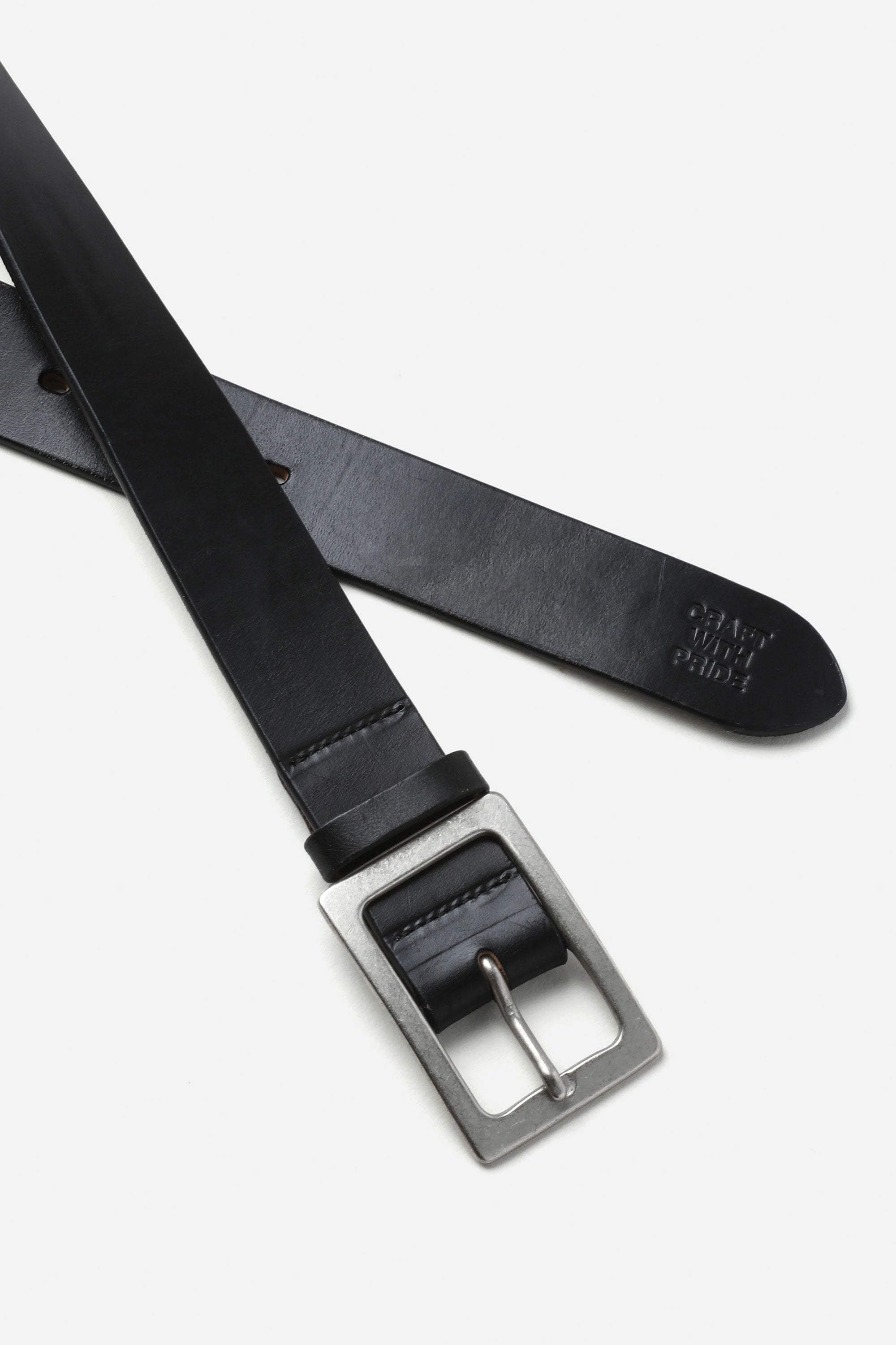 The SS26 NH LEATHER BELT BLACK available online with global shipping, and in PAM Stores Melbourne and Sydney.