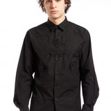 The Angel99 Button Up L-S Shirt Black  available online with global shipping, and in PAM Stores Melbourne and Sydney.