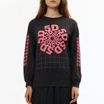 The 5D LONGSLEEVE TEE BLACK available online with global shipping, and in PAM Stores Melbourne and Sydney.