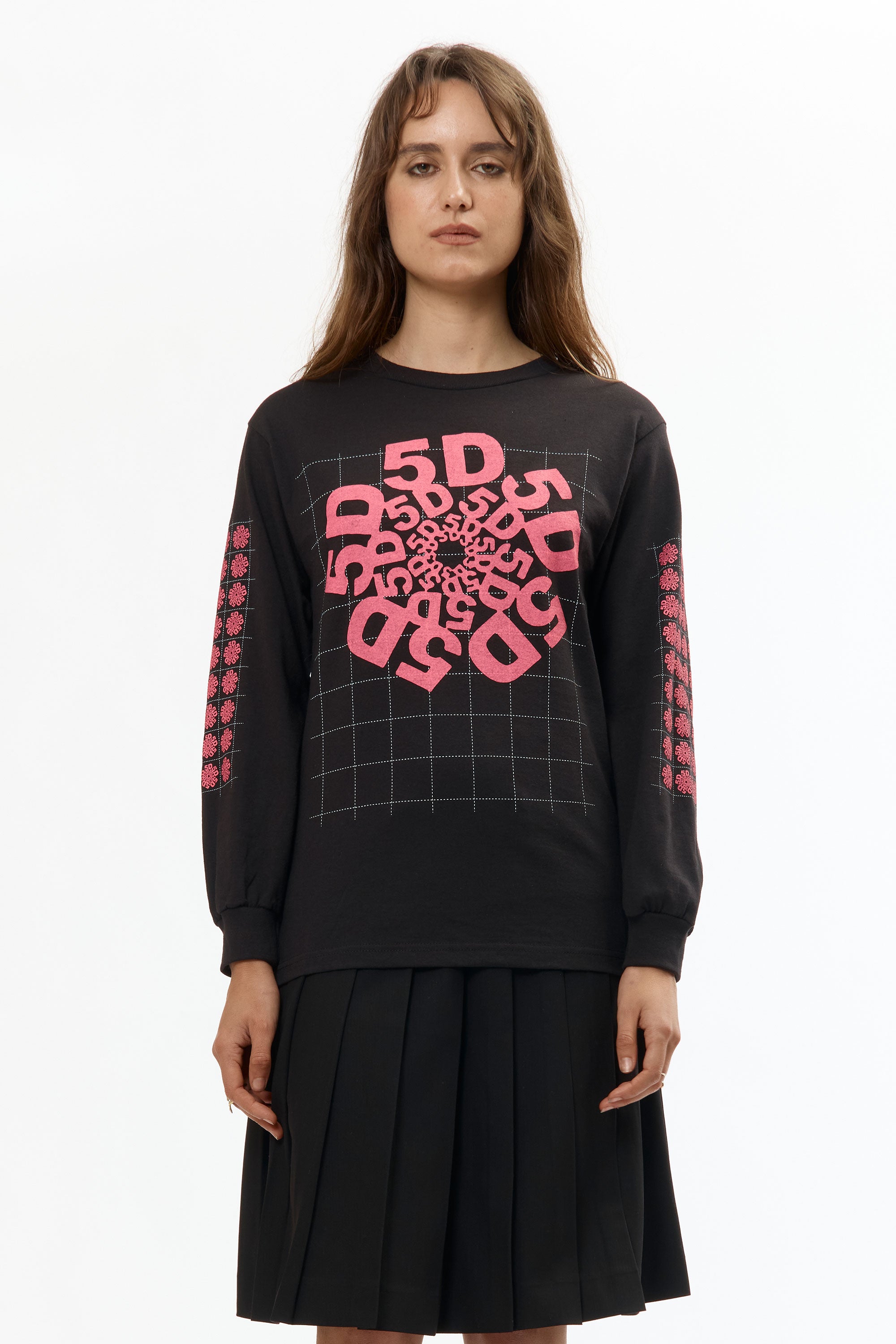 The 5D LONGSLEEVE TEE BLACK available online with global shipping, and in PAM Stores Melbourne and Sydney.